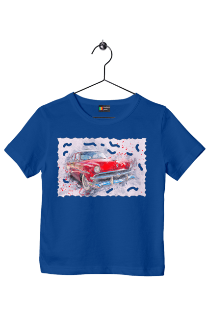 Футболка дитяча з принтом "Автомобільний газ". Gaz, автомобиль, автомобільний газ, дорога, колесо, перемога. 2070702