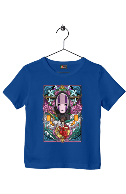 Children's t-shirt with prints Spirited Away Kaonashi. Faceless, kaonashi, spirited away. 2070702