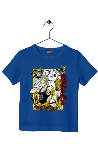 Футболка дитяча з принтом "Повість про кінець світу Будда". Anime, buddha, manga, record of ragnarok, аніме, будда, комікс, манга, нетфлікс. 2070702