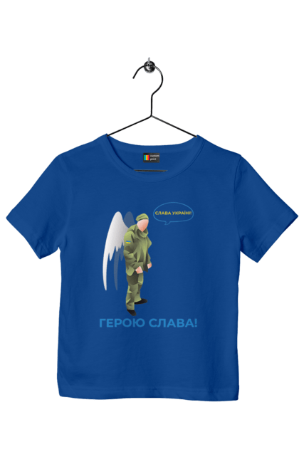 Children's t-shirt with prints Hero Glory. Glory to heroes, glory to ukraine, memory. 2070702