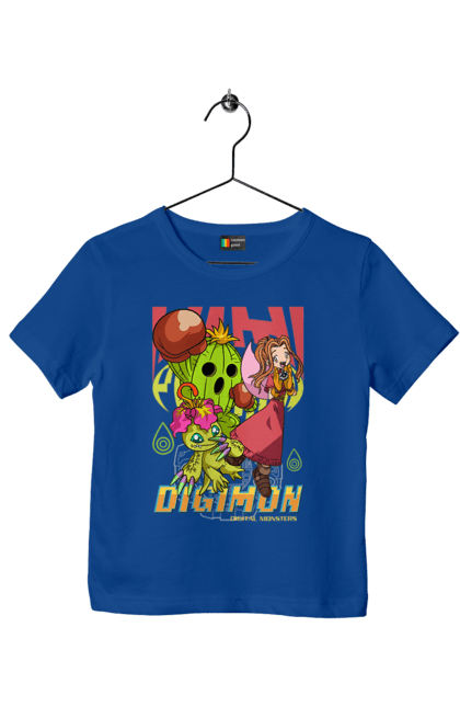 Футболка дитяча з принтом "Digimon Мімі Татікава". Bandai, digimon, digital monsters, mimi tachikawa, аніме, віртуальні вихованці, манга, медіафраншиза, мімі татікава. 2070702
