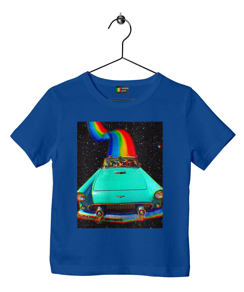 Картина, машина в космосе