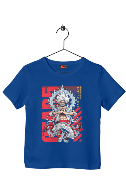 Children's t-shirt with prints One Piece Luffy. Anime, luffy, manga, monkey de luffy, one piece, pirates. 2070702