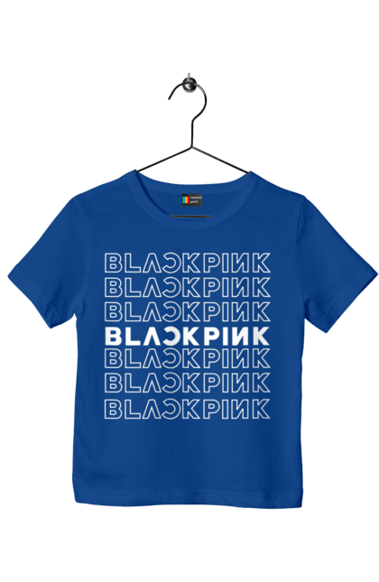 Футболка дитяча з принтом "Blackpink". Blackpink, k pop, yg entertainment, блекпінк, група, к-поп, музика, музичний гурт. 2070702