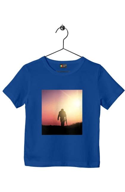 Children's t-shirt with prints Patriot. Patriot, patriotism, ukraine, ukrainian, victory. 2070702