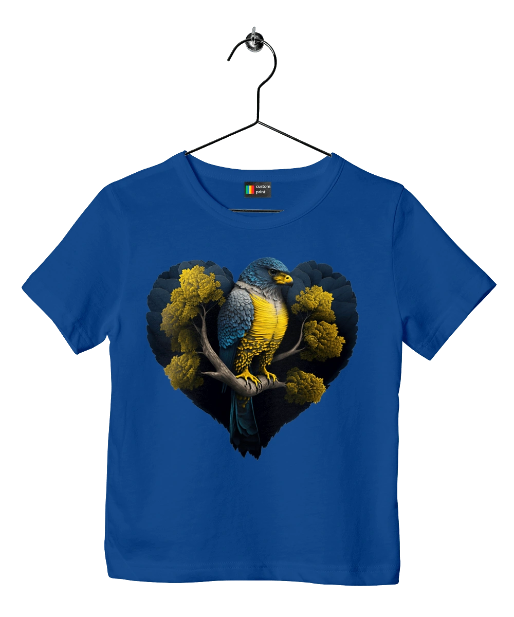 Сине желтый сокол