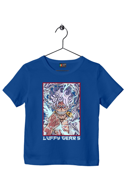 Children's t-shirt with prints One Piece Luffy. Anime, luffy, manga, monkey de luffy, one piece, pirates. 2070702