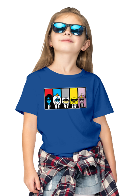 Children's t-shirt with prints Adventure Time. Adventure time, animated series, cartoon network, land of ooo, tv series. 2070702