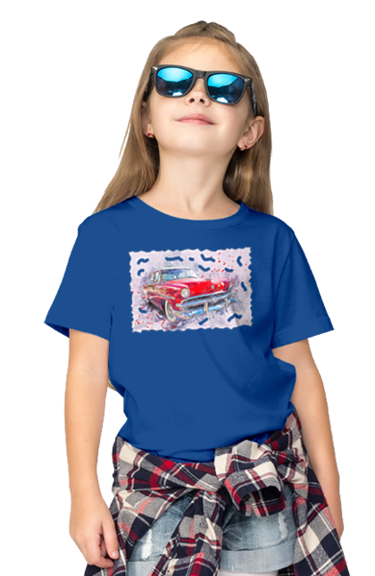 Футболка дитяча з принтом "Автомобільний газ". Gaz, автомобиль, автомобільний газ, дорога, колесо, перемога. 2070702