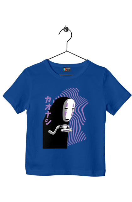 Children's t-shirt with prints Spirited Away Kaonashi. Faceless, kaonashi, spirited away. 2070702