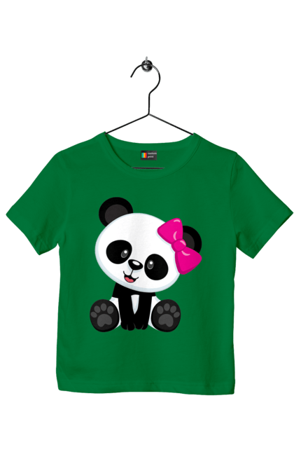 Футболка дитяча з принтом "Панда". Panda, медведь, мишка, панда. futbolka.stylus.ua