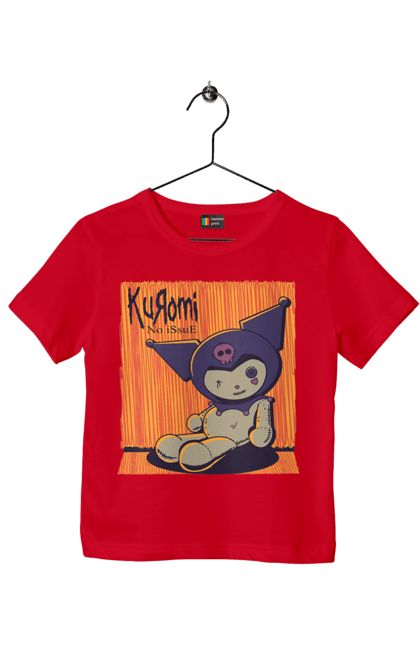 Футболка дитяча з принтом "Хелло Кітті Куромі". Hello kitty, аніме, куромі, моя мелодія, персонаж, санріо, хелло кітті. 2070702