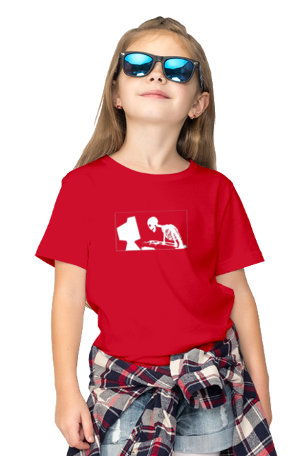 Футболка дитяча з принтом "Програміст". Angular, c, css, html, it, javascript, jquery, php, python, react, svelt, vue, айтишник, айті, гумор, код, кодувати, прогер, програміст, програмісти, ти ж, ти ж програміст, тиж програміст. 2070702