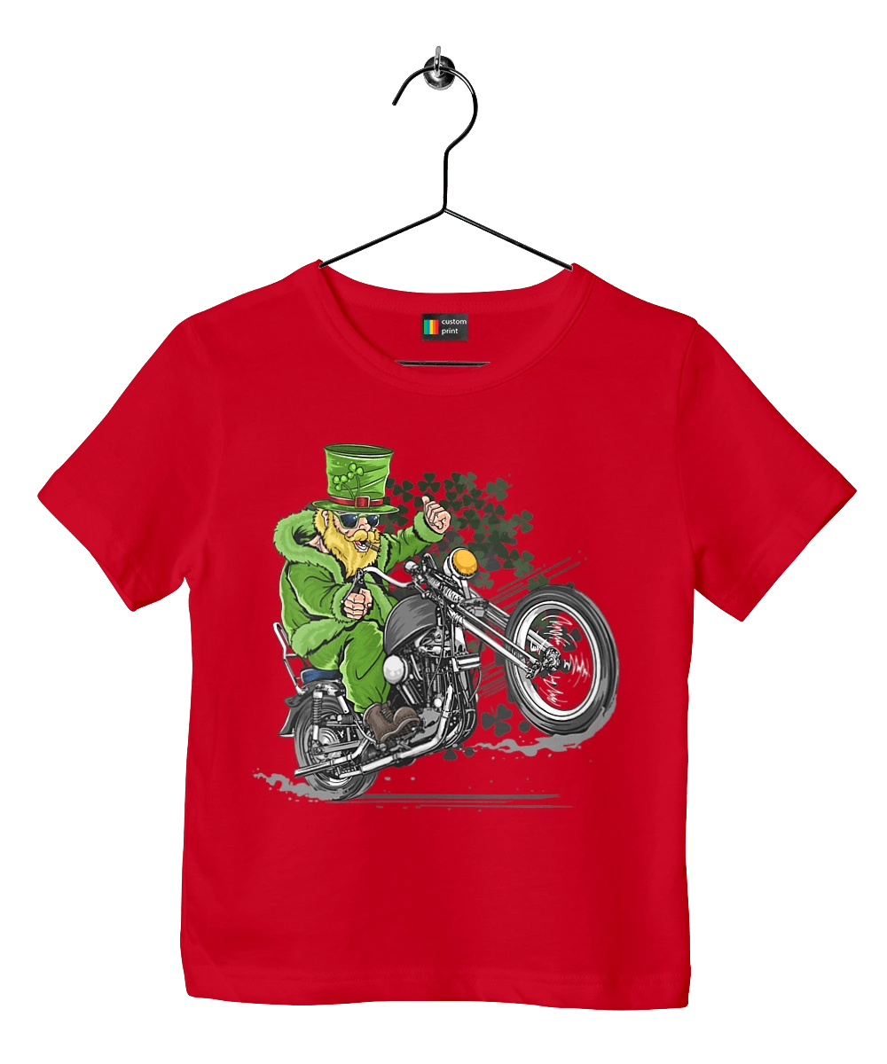 Patrick On A Motorcycle