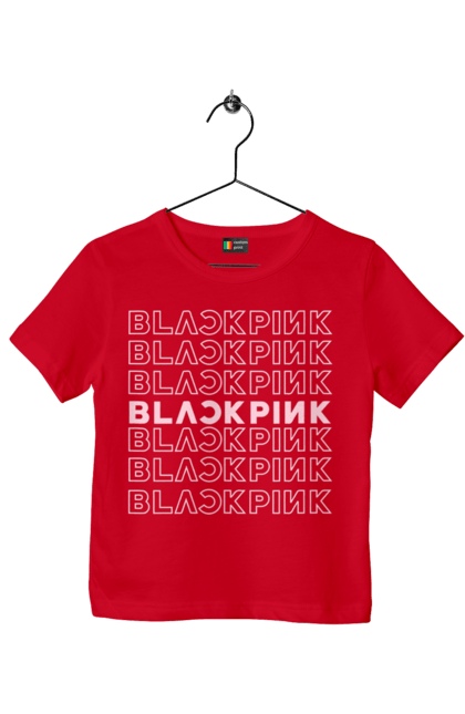 Футболка дитяча з принтом "Blackpink". Blackpink, k pop, yg entertainment, блекпінк, група, к-поп, музика, музичний гурт. 2070702
