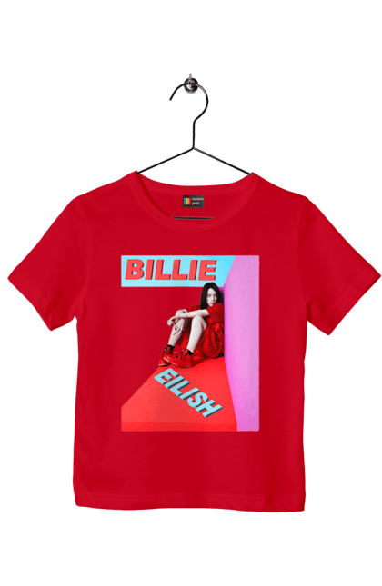 Children's t-shirt with prints Billie Eilish. Billie eilish, billie eilish logo, billie eilish print, singer billie eilish. 2070702