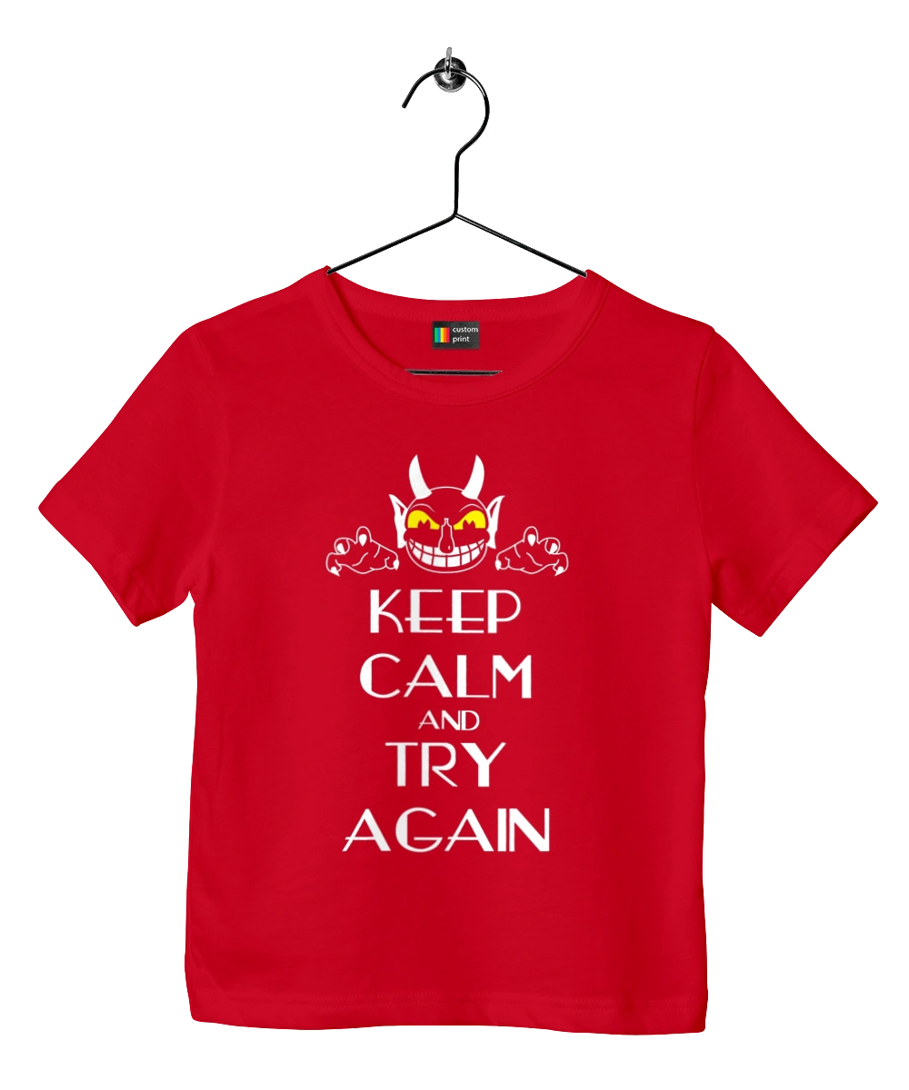 Keep calm and try again