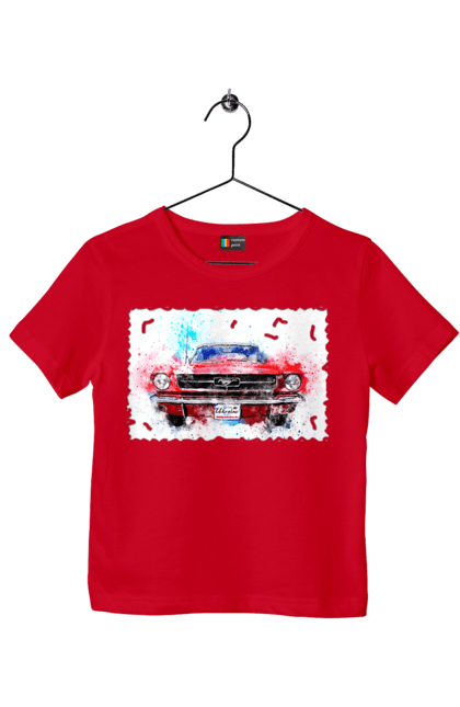 Футболка дитяча з принтом "Автомобіль мустанг". Автомобіль мустанг, донати, допомога, дорога, колесо, конь, машина, мустанг, пейпел, україна. 2070702