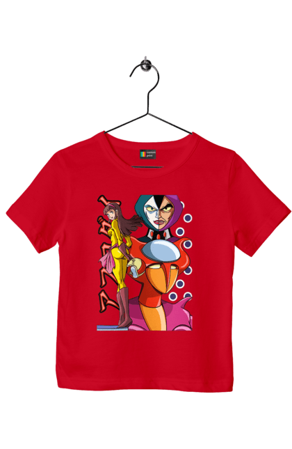 Children's t-shirt with prints Mazinger Z Aphrodite. Anime, aphrodite, manga, mazinger z, mecha, robots. 2070702