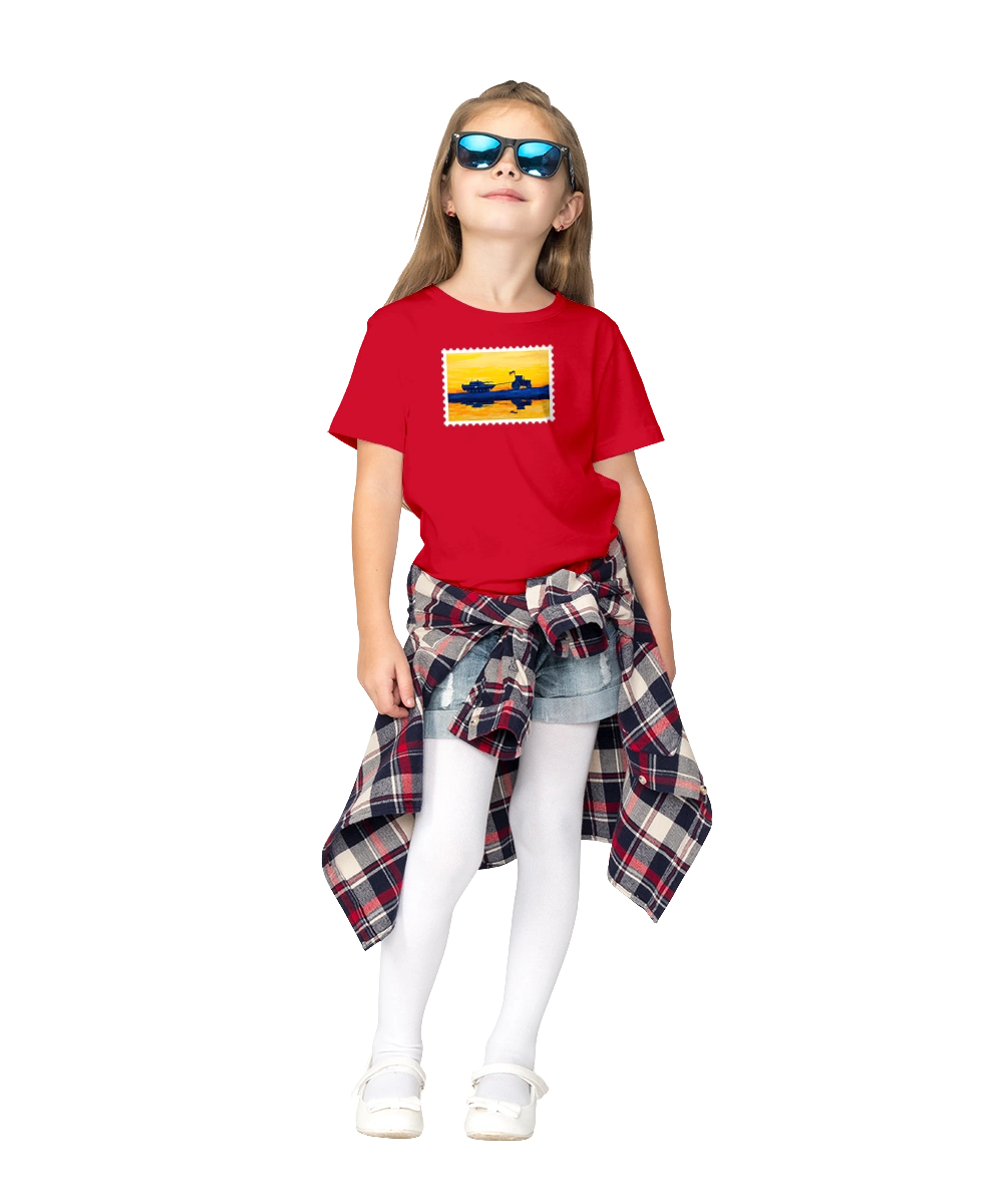 New brand, tractor pulling tank