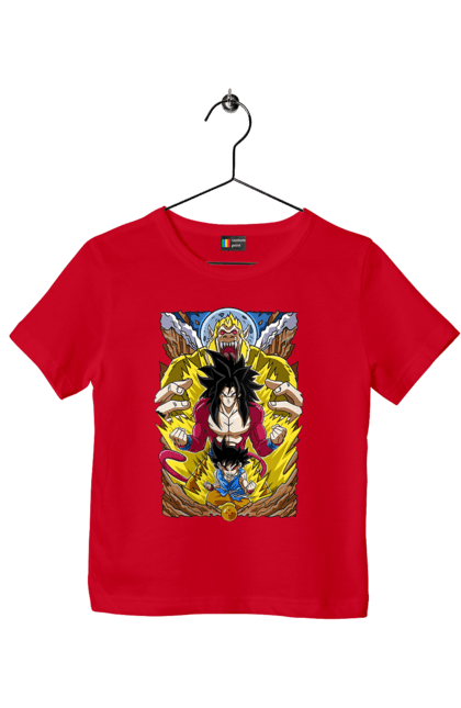 Футболка дитяча з принтом "Перли дракона". Anime, dragon ball, goku, manga, vegeta, аніме, вегета, гоку, манга, перли дракона. 2070702