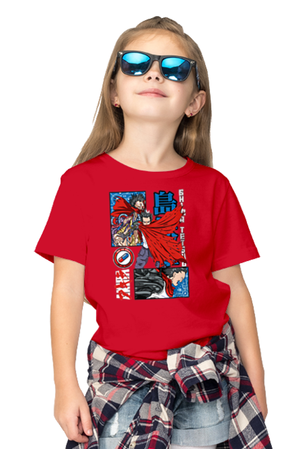 Children's t-shirt with prints Akira Tetsuo Shima. Akira, anime, cyberpunk, manga, tetsuo shima. 2070702