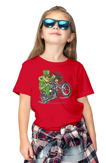 Patrick On A Motorcycle