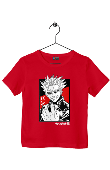 Children's t-shirt with prints Seven deadly sins Ban. Anime, ban, manga, seven deadly sins. 2070702