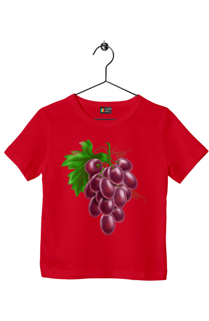Children's t-shirt with prints Grapes. Grapes. 2070702