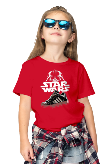 Children's t-shirt with prints Star Wars. Clone, helmet, lukasfilm, star wars, stormtrooper, trooper. 2070702