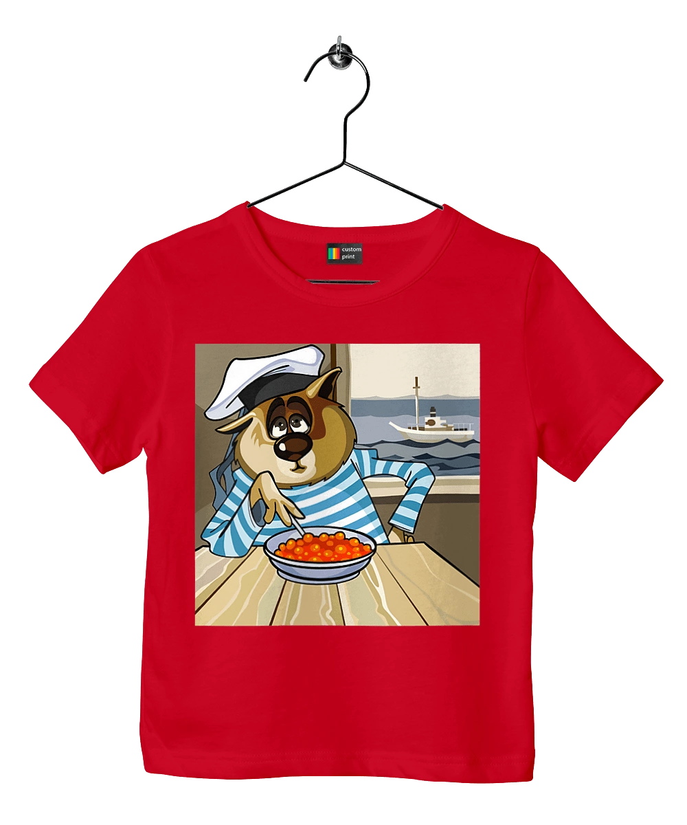 Кот Моряк, На Кораблі Їсть Червону Ікру