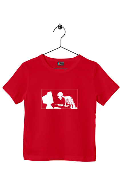 Футболка дитяча з принтом "Програміст". Angular, c, css, html, it, javascript, jquery, php, python, react, svelt, vue, айтишник, айті, гумор, код, кодувати, прогер, програміст, програмісти, ти ж, ти ж програміст, тиж програміст. 2070702