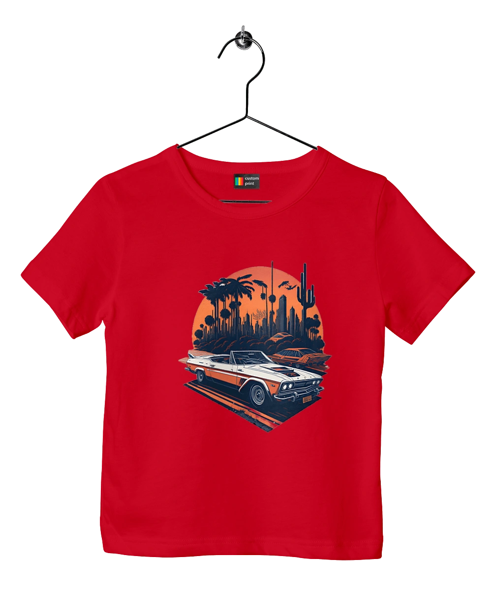 Гарне авто на закаті