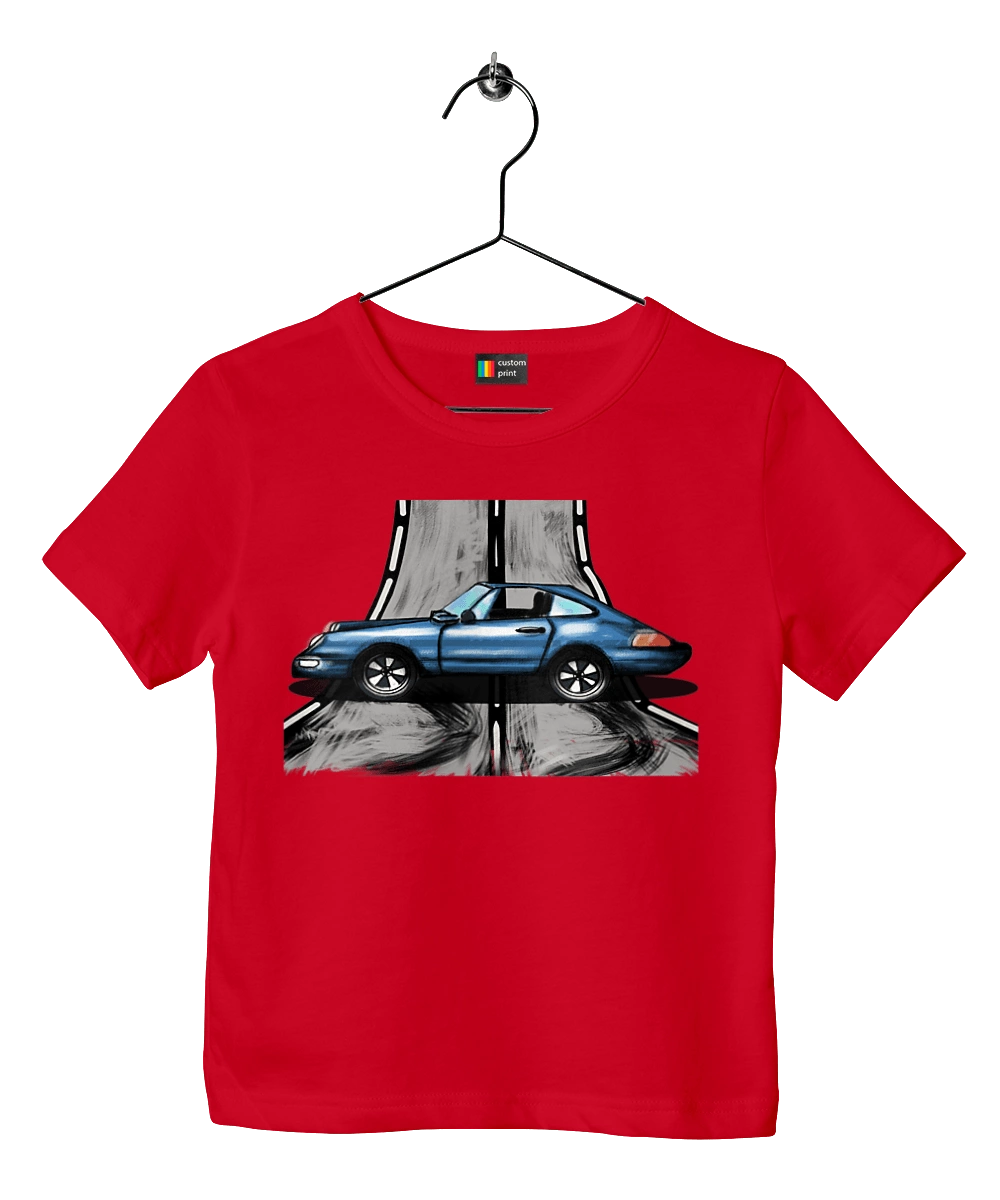 Sports Car On The Road