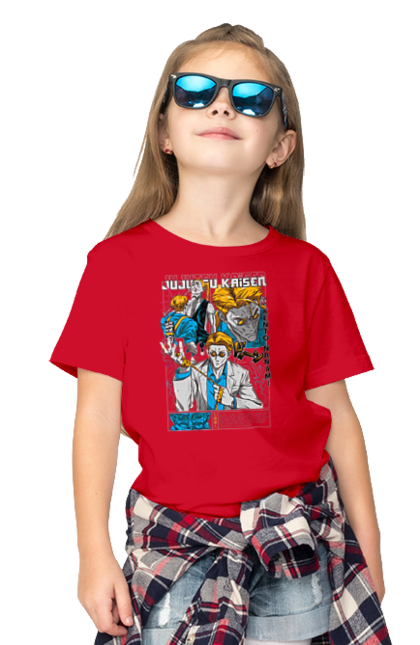 Children's t-shirt with prints Jujutsu Kaisen Nanami. Anime, dark fantasy, jujutsu kaisen, magic battle, manga, mystic, nanami, nanami kento. 2070702