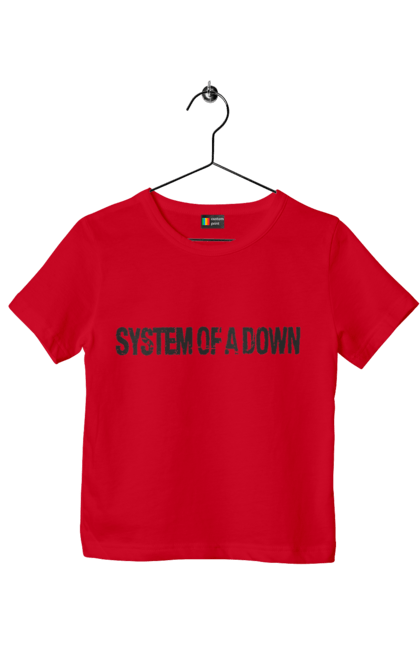 Футболка дитяча з принтом "System of a Down". Soad, альтернативний метал, група, метал, музика, ню метал, прогресивний метал, рок, хард рок, хеві метал. 2070702