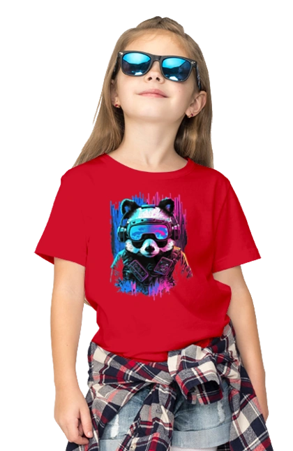 Панда в VR шолом