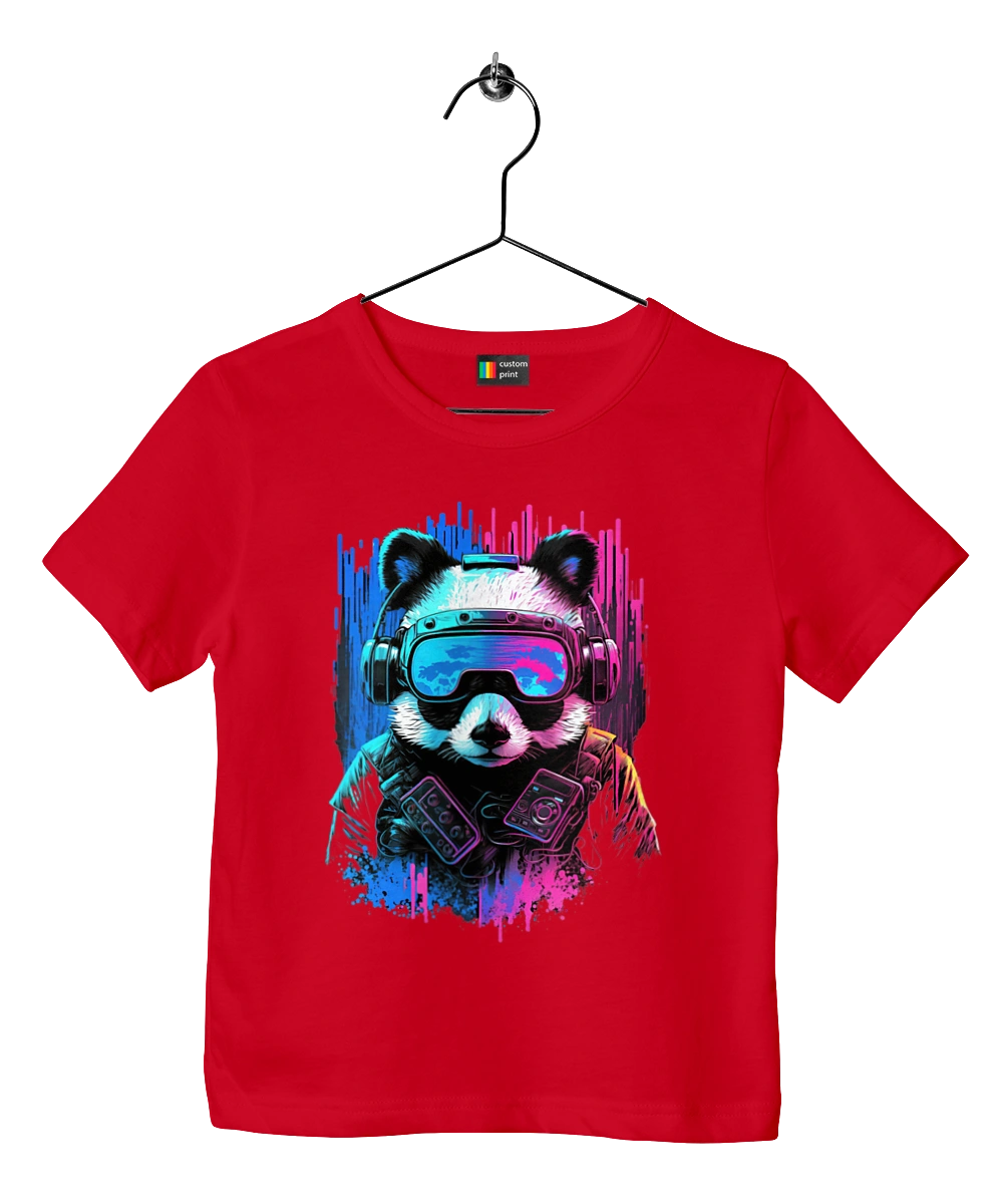 Панда в VR шолом