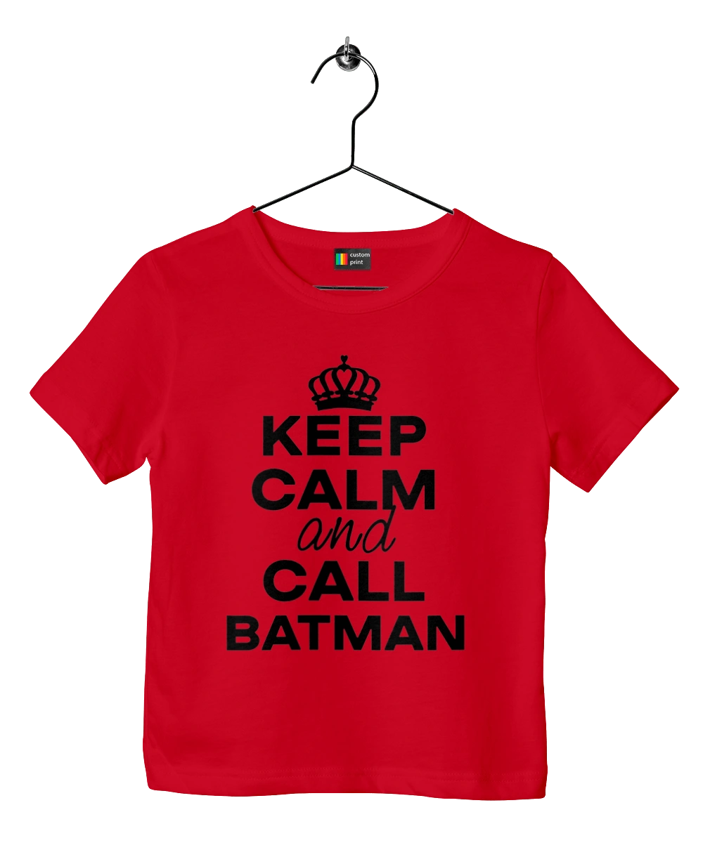 Keep Calm and Call Batman black