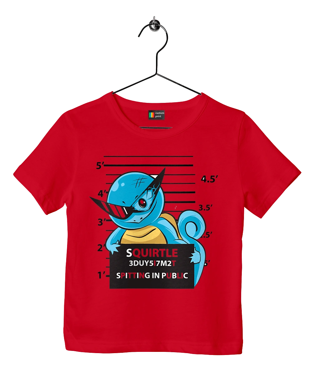 Pokemon Squirtle Mugshot