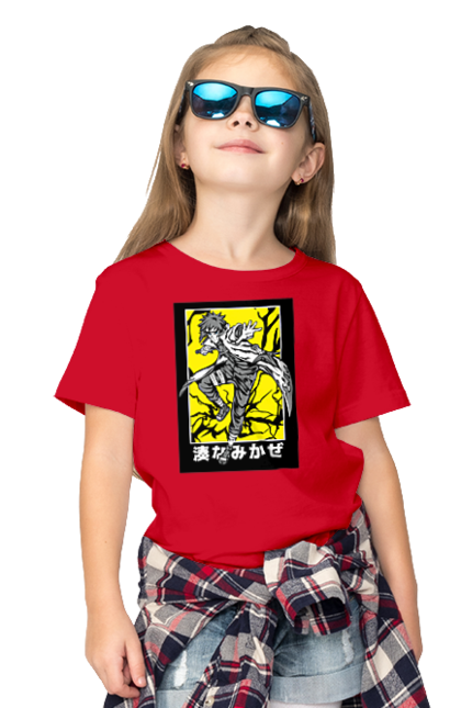 Children's t-shirt with prints Naruto. Anime, character, manga, minato namikaze, naruto, naruto, ninja, tv series. 2070702