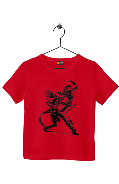 Children's t-shirt with prints The Predator. Alien, cinema, film, predator, thriller. 2070702