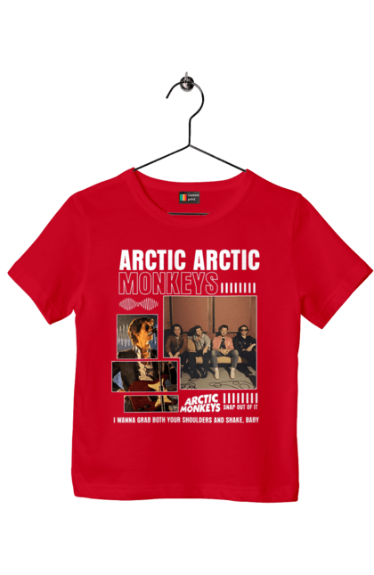 Футболка дитяча з принтом "Arctic Monkeys". Arctic monkeys, арктичні мавпи, гаражний рок, група, інді рок, музика, постпанк ривайвл, психоделічний рок, рок. 2070702