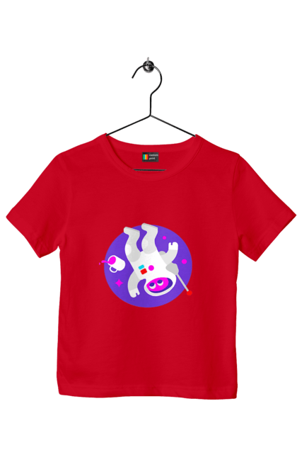 Футболка дитяча з принтом "Космічний програміст". Angular, c, css, html, it, javascript, jquery, php, python, react, svelt, vue, айтишник, айті, гумор, код, кодувати, прогер, програміст, програмісти, ти ж, ти ж програміст, тиж програміст. 2070702