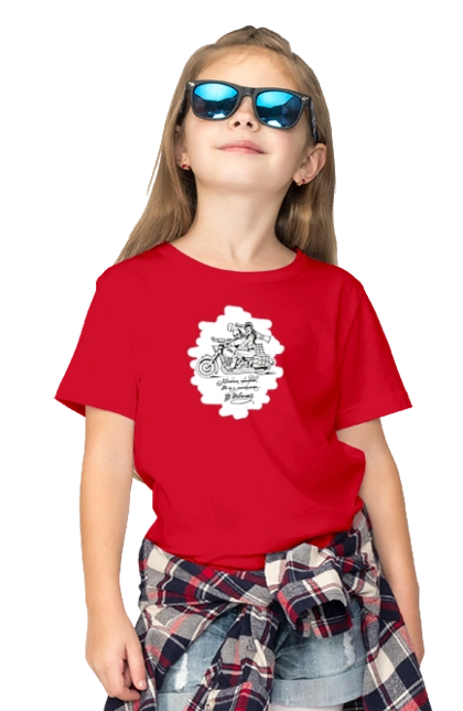 Shevchenko on a motorcycle