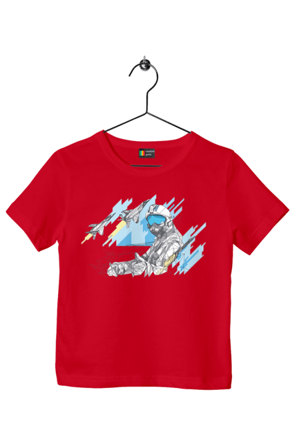 Футболка дитяча з принтом "Слава збройним силам України". День захисника, день захистиць, марка, подяка, слава зсу, укрпошта. 2070702