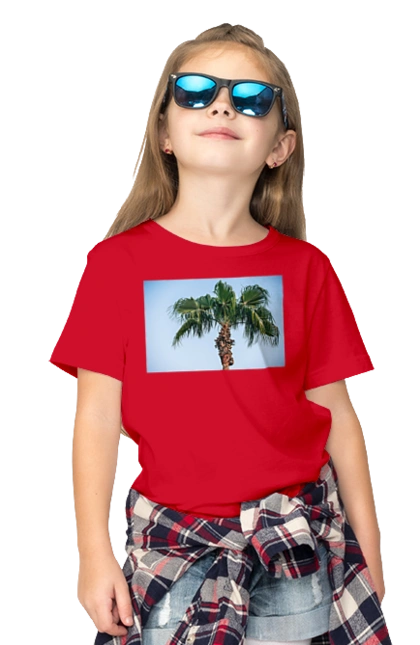 Пальма на тлі неба