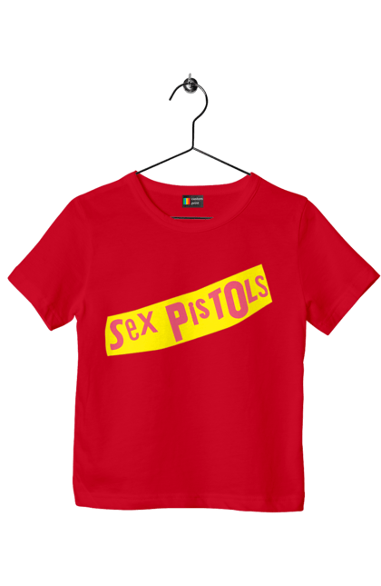 Футболка дитяча з принтом "Sex Pistols". Sex pistols, група, музика, панк, панк революція, панк рок, рок. 2070702