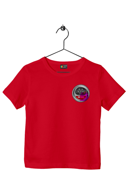 Children's t-shirt with prints Hot rod. Bike, biker, biker club, bikers club, brother, brutal, dude, hot asphalt, hot horse, hot rod, motorcycle, motorcyclist, real man, road 50, road 66, road 80, roads of america, roads of ukraine, roads we choose, speed, take, thirst for speed. 2070702