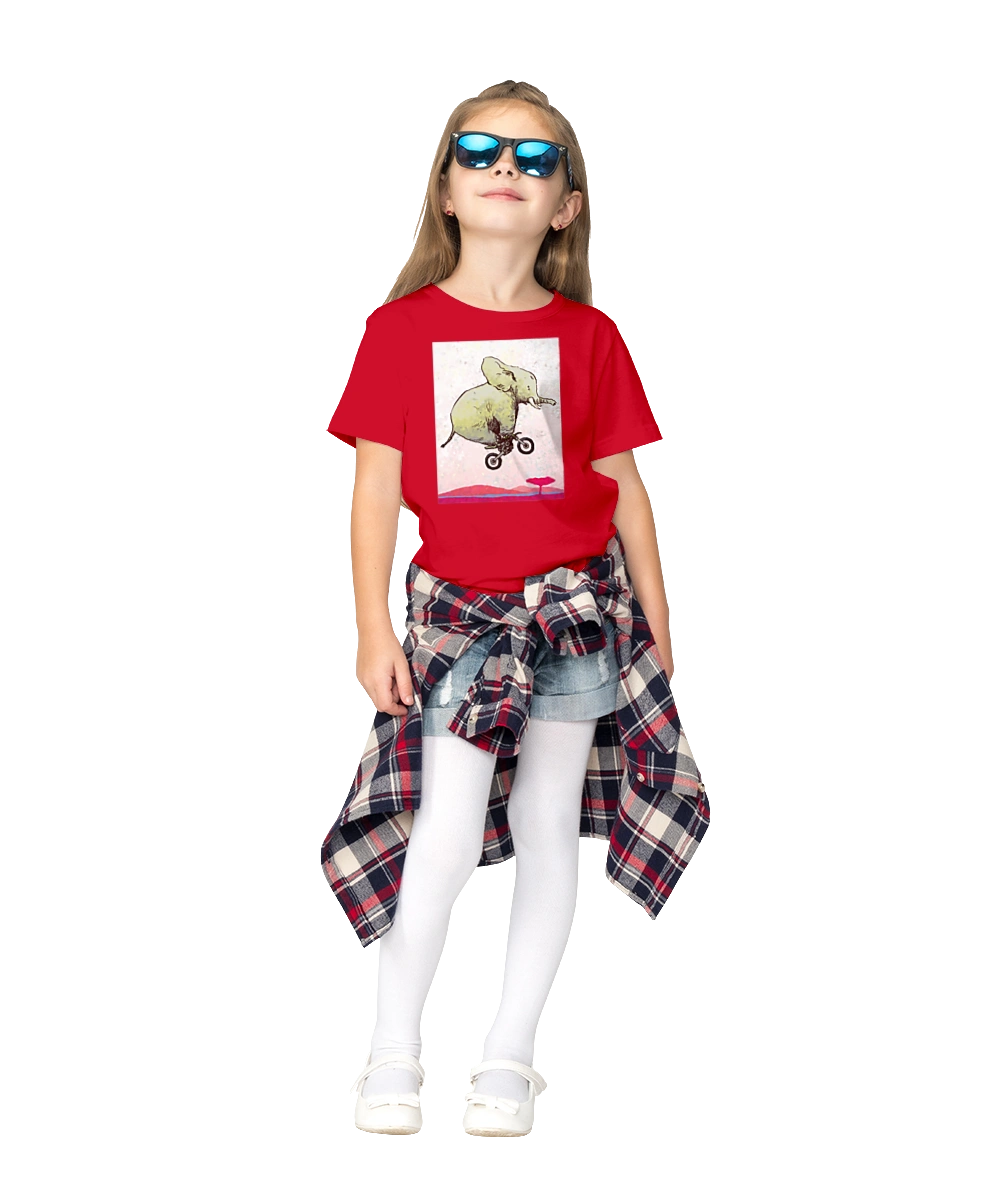 Elephant On A Motorcycle